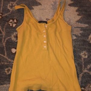 yellow brandy tank top